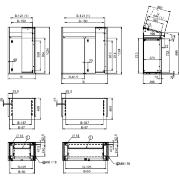  PanelSeT SD 1000X800X466 