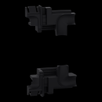 SFN - Reteneur double portes 