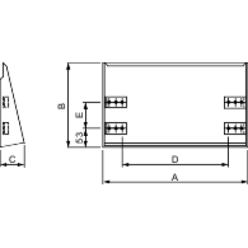  AUVENT INOX 304L 300X150 