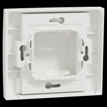  Plaque finition IP44 Blanc 1P 