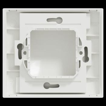  Plaque finition IP44 Blanc 1P 