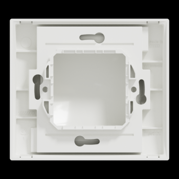  Plaque finition IP44 Blanc 1P 
