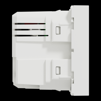  Chargeur USB double 2.4A blanc 