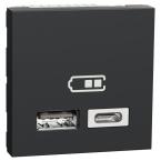  Chargeur USB double 2.4A anthr 