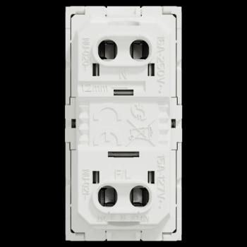  Prise euroameric 2P blc 