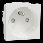 Prise 2P+T FR 90 vis Blanc 