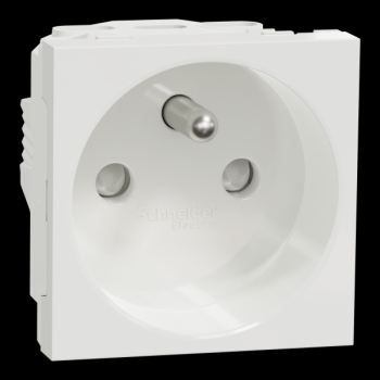  Prise 2P+T FR 90 vis Blanc 