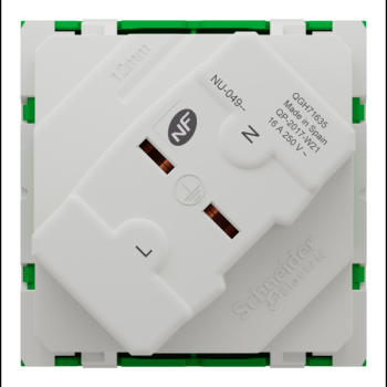  Prise 2P+T FR 45 rapide Vert 