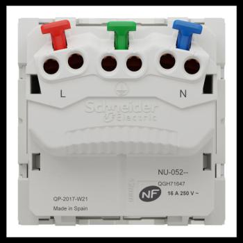  Prise 2P+T FR 90� affl rap Bla 