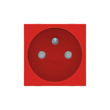  Prise 2P+T FR 90 rapide Rouge 