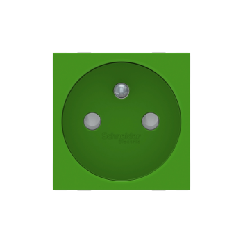  Prise 2P+T FR 90 rapide Vert 