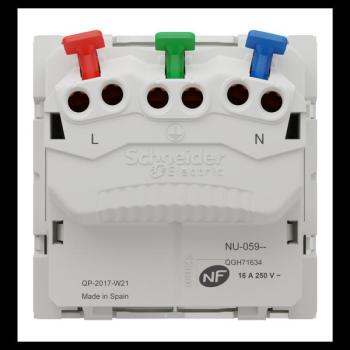  Prise 2P+T FR 90� rapide Blanc 