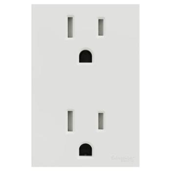  Prise std dbe US 15A  2P+T blc 