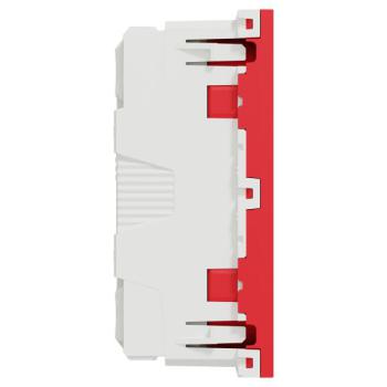  Prise 2x2P+T lum FR45� d�t Rou 