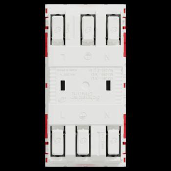  Prise 2x2P+T FR 45� rap d�t Ro 