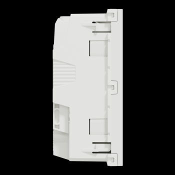  Prise 2x2P+T lum DE vis Blanc 