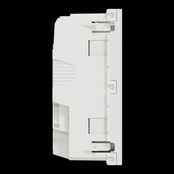  Prise 2x 2P+T DE vis Blanc 
