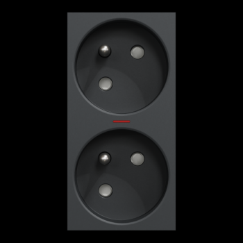  Prise 2x2P+T lumFR45 rap Bl A 