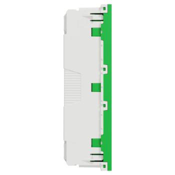  Prise triple 2P+T FR 45� Vert 