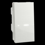  Bouton-pous NO 10A rap 1m Blan 