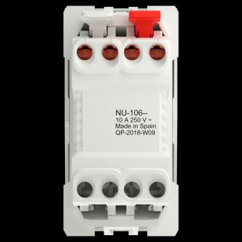  Bouton-pous NO 10A rap 1m Blan 