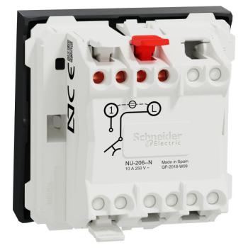  Poussoir lum local 10A 2m Anth 