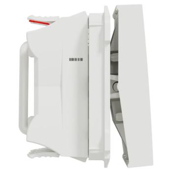  Double v-v 10A rap 2m Blanc 