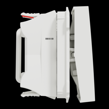  Double v-v 10A rap 2m Blanc 