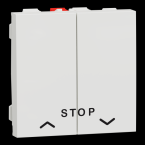  Cde VR double pous STOP 2m Bla 