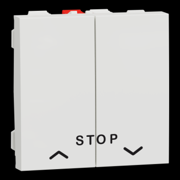  Cde VR double pous STOP 2m Bla 