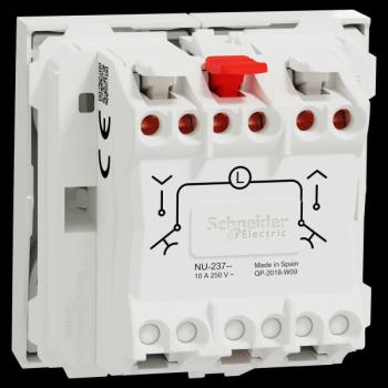  Cde VR double pous STOP 2m Bla 