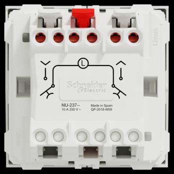 Cde VR double pous STOP 2m Bla 