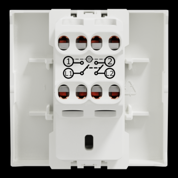  Inter bipolaire lum 2m Blanc 