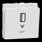  Cde  carte NO/NF 10A 2m Blanc 