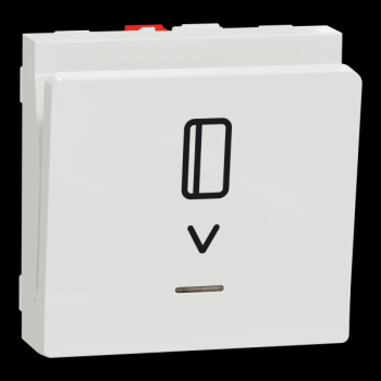  Cde  carte NO/NF 10A 2m Blanc 