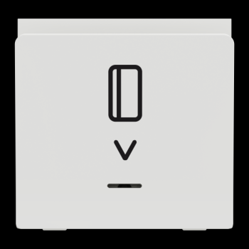  Cde  carte NO/NF 10A 2m Blanc 