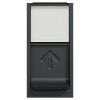  Prise RJ45 x1 cat6STP 1m Anth 