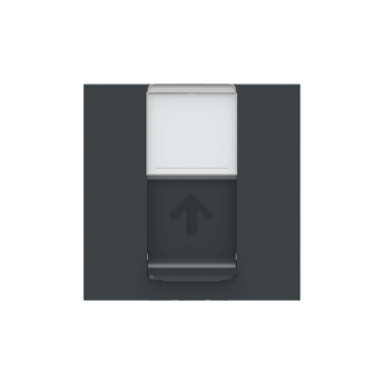  Prise RJ45 x1 cat6STP 2m Anth 