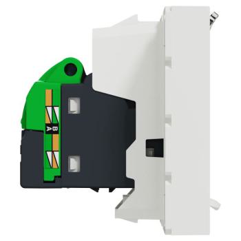  Prise RJ45 x1 cat6FTP 2m Blanc 