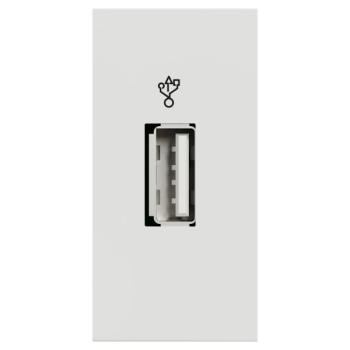  Prise USB data 1m Blanc 