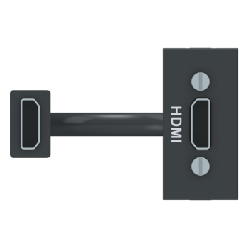  Prise HDMI 1m Anth 