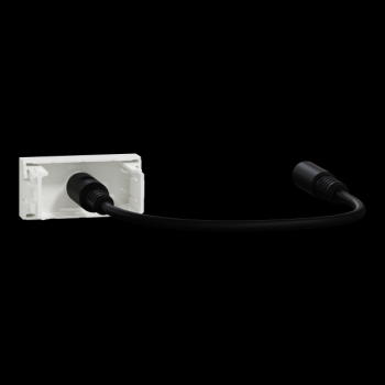  Prise mini jack 3,5 mm 1m Blan 