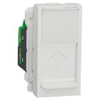  Prise RJ45 x1 cat6FTP 1m Blanc 