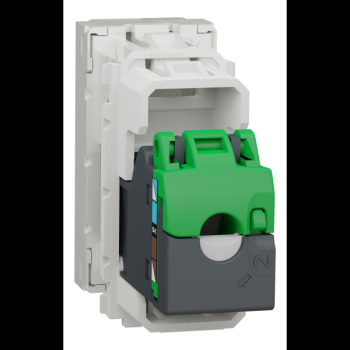  Prise RJ45 x1 cat6AFTP 1m Blan 