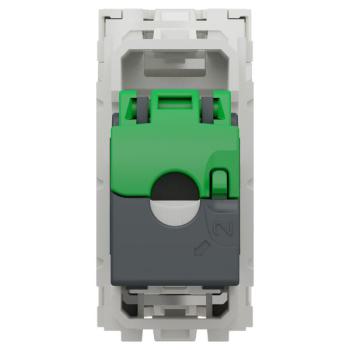  Prise RJ45 x1 cat6AFTP 1m Blan 