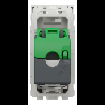  Prise RJ45 x1 cat6AFTP 1m Blan 