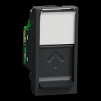  Prise RJ45 x1 cat6AFTP 1m Anth 