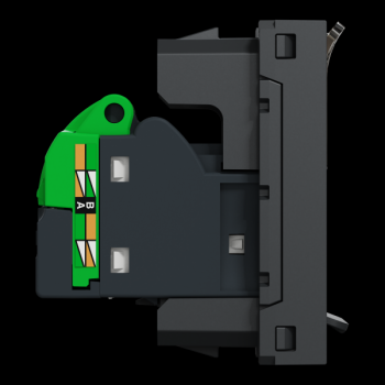  Prise RJ45 x1 cat6AFTP 1m Anth 