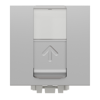  Prise RJ45 x1 cat6AFTP 2m Alu 