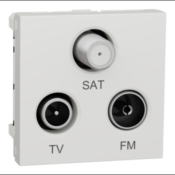  Prise TV + FM + SAT 2m Bl A 